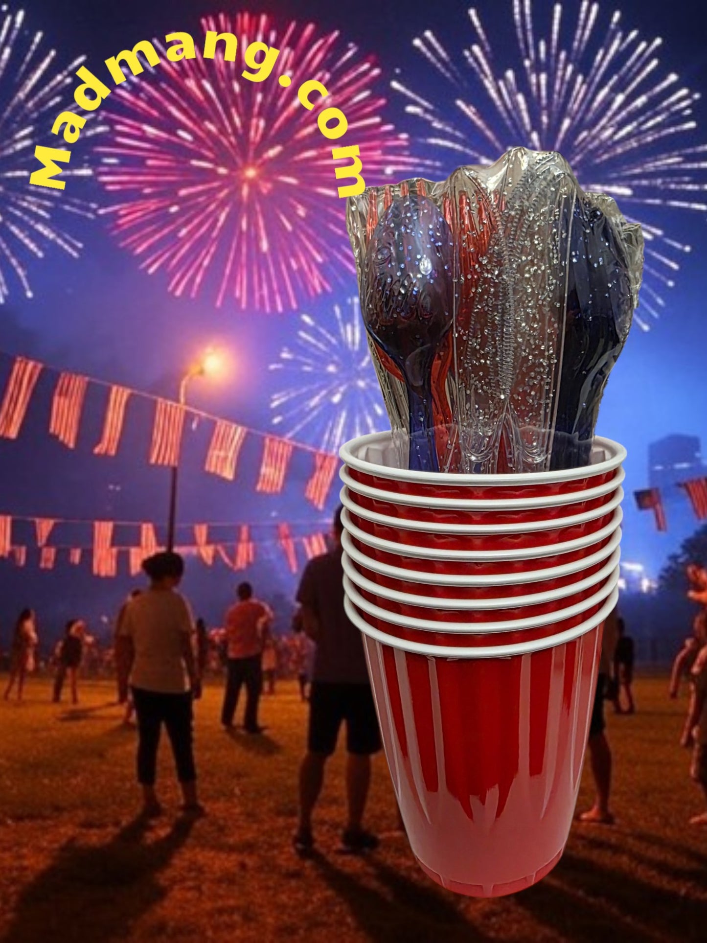 X Patriotic Ice Pop Party Bundles each one is for 8 people