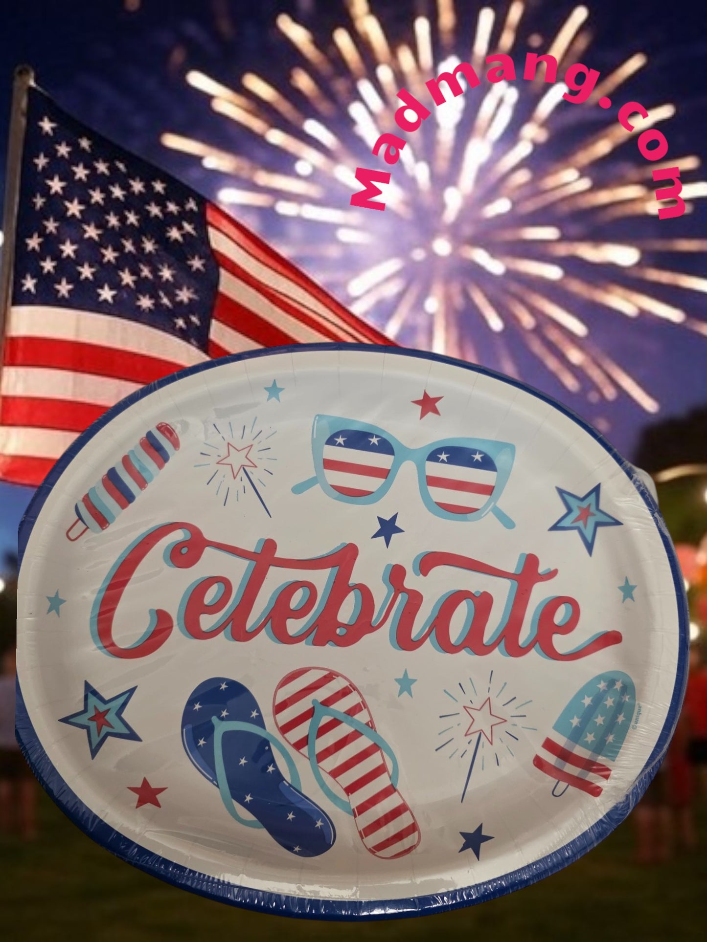 X Patriotic Ice Pop Party Bundles each one is for 8 people