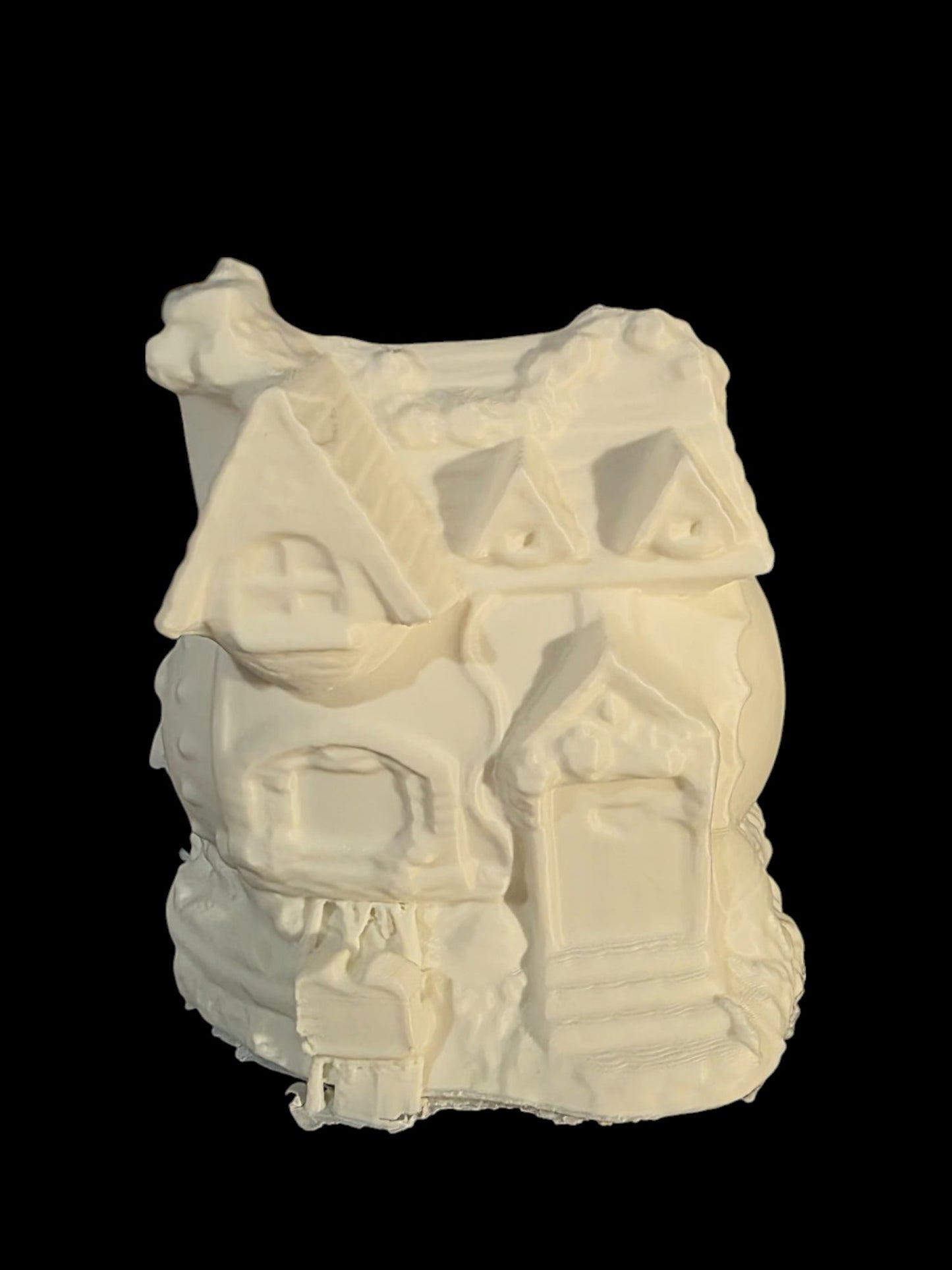 "BUNNY BURROW COTTAGE " un-painted comes with paint and brush