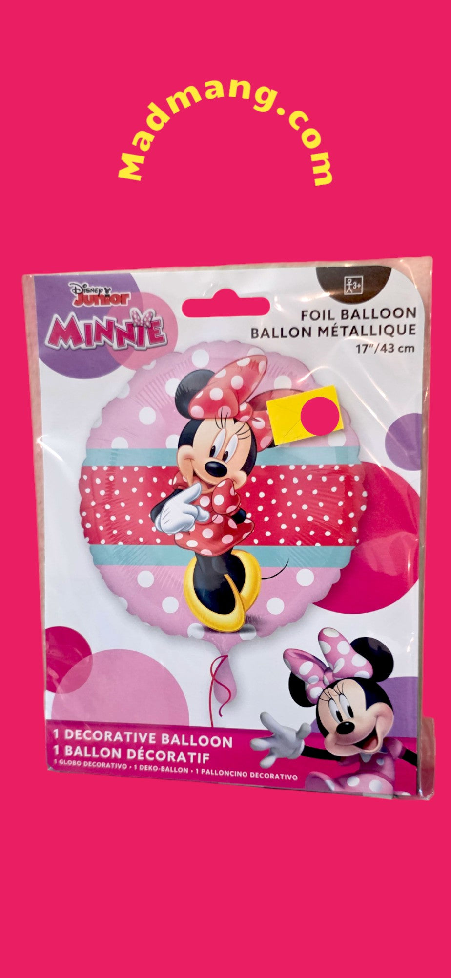 601-Minnie Mouse Balloon