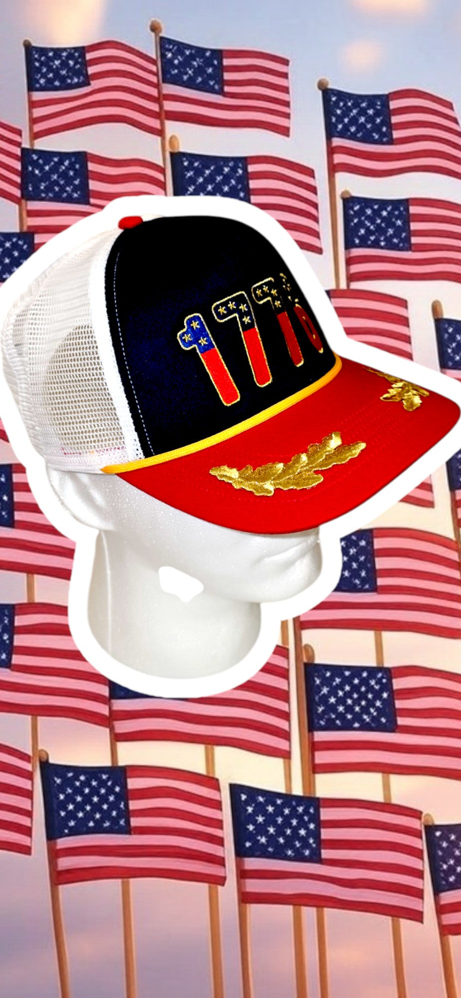 Baseball Cap "1776" Patriotic