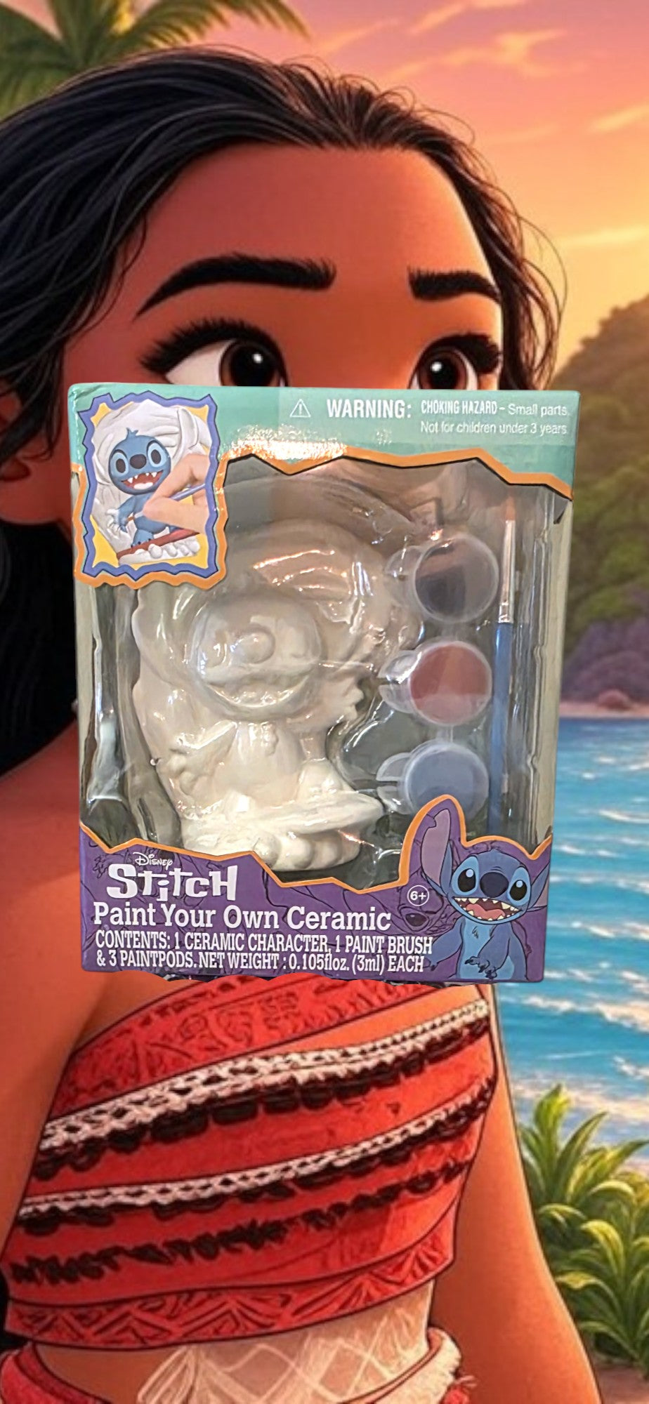 C-109 Disney Stitch Paint Your Own Ceramic kit!