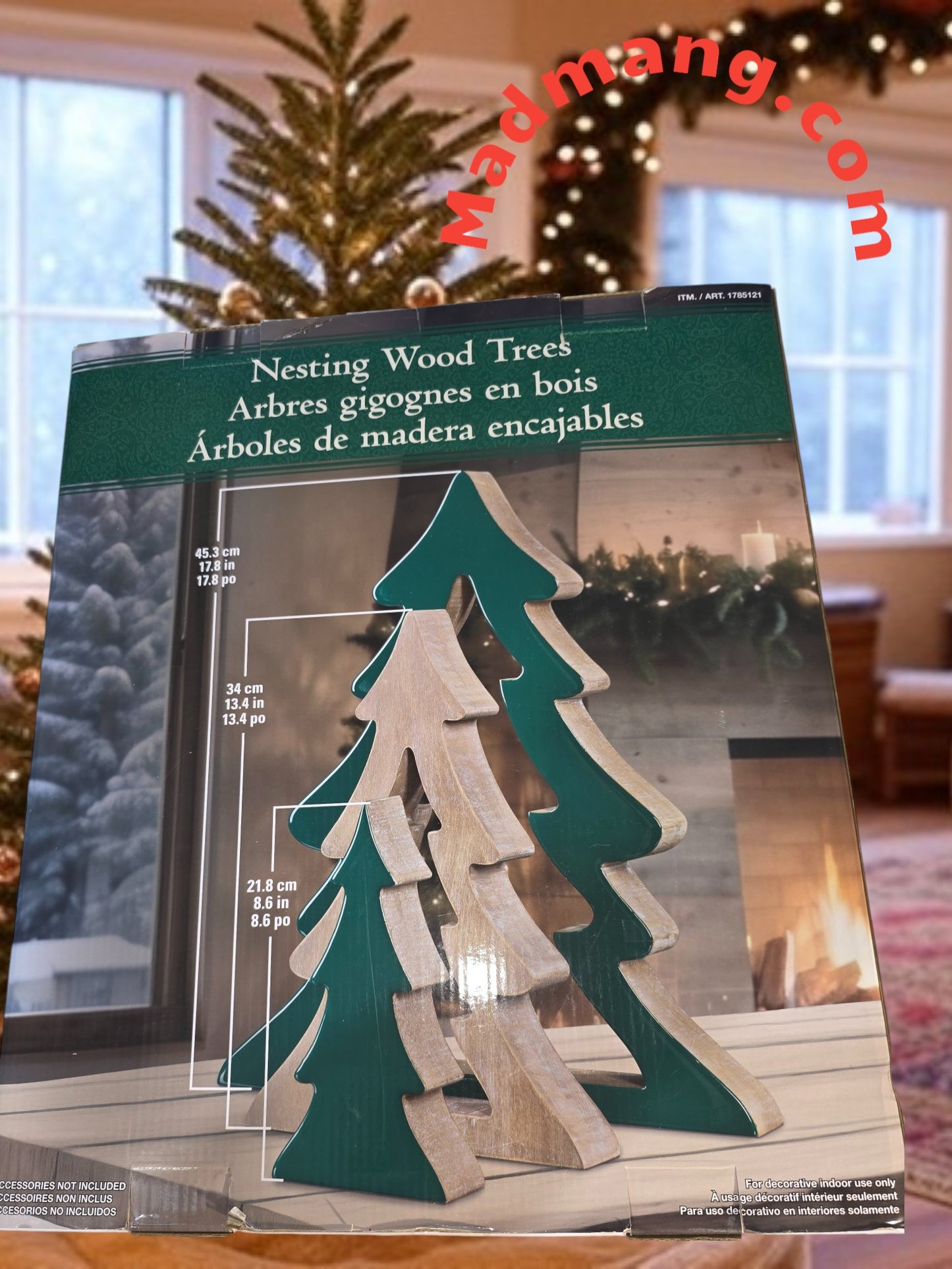 "F-133-Nesting Wood Trees