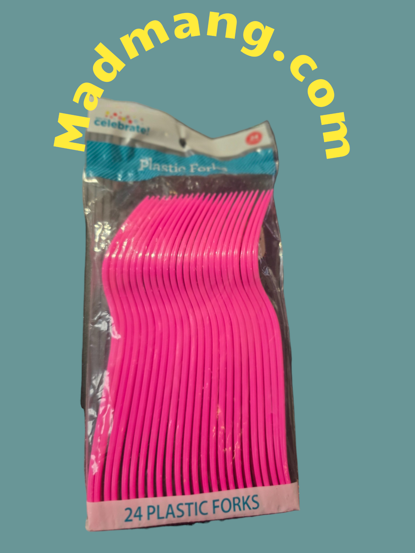 FORKS pink 24 pk