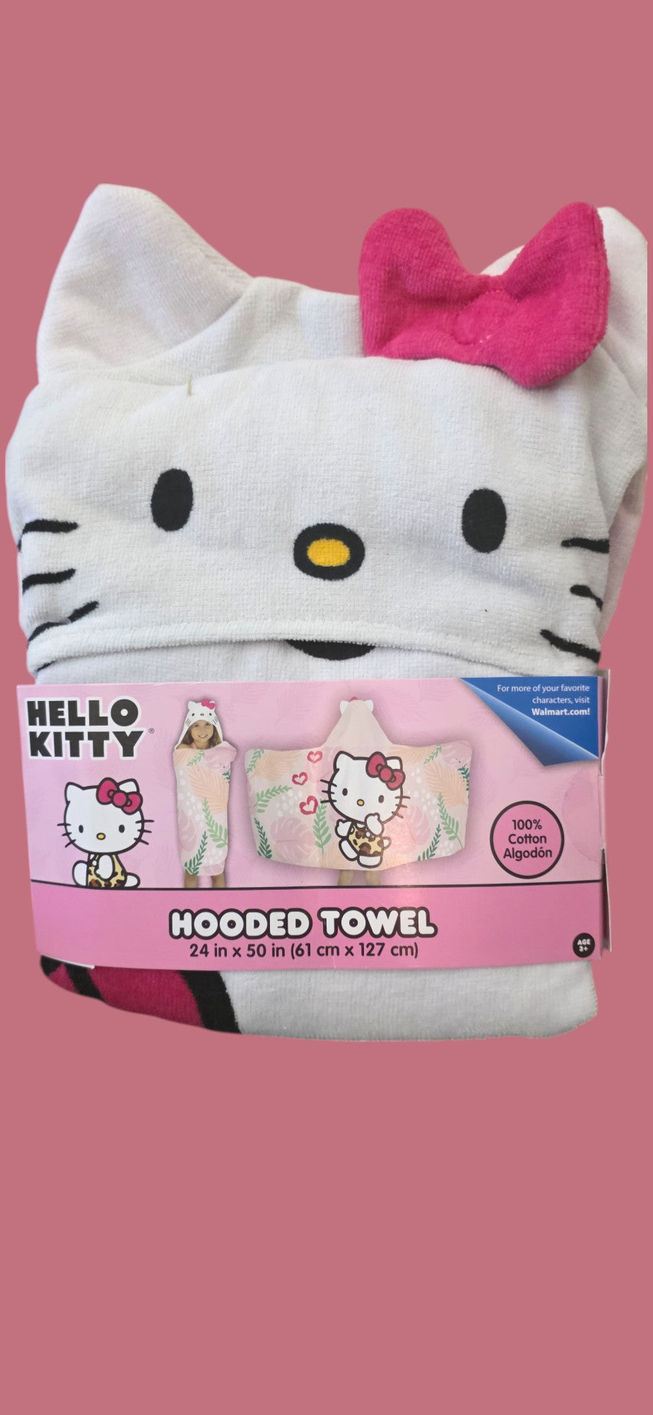 SEAS- 111 Hooded Towel Hello Kitty
