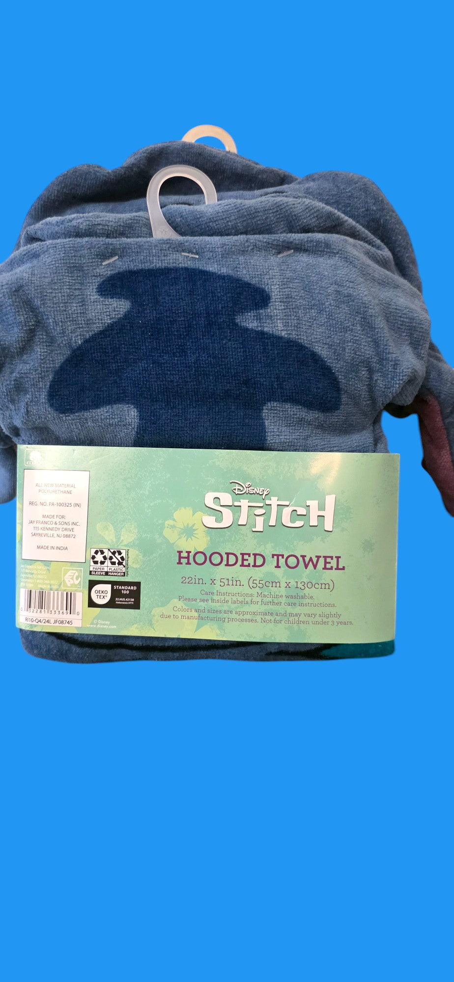 SEAS- 112 Hooded Towel Stitch