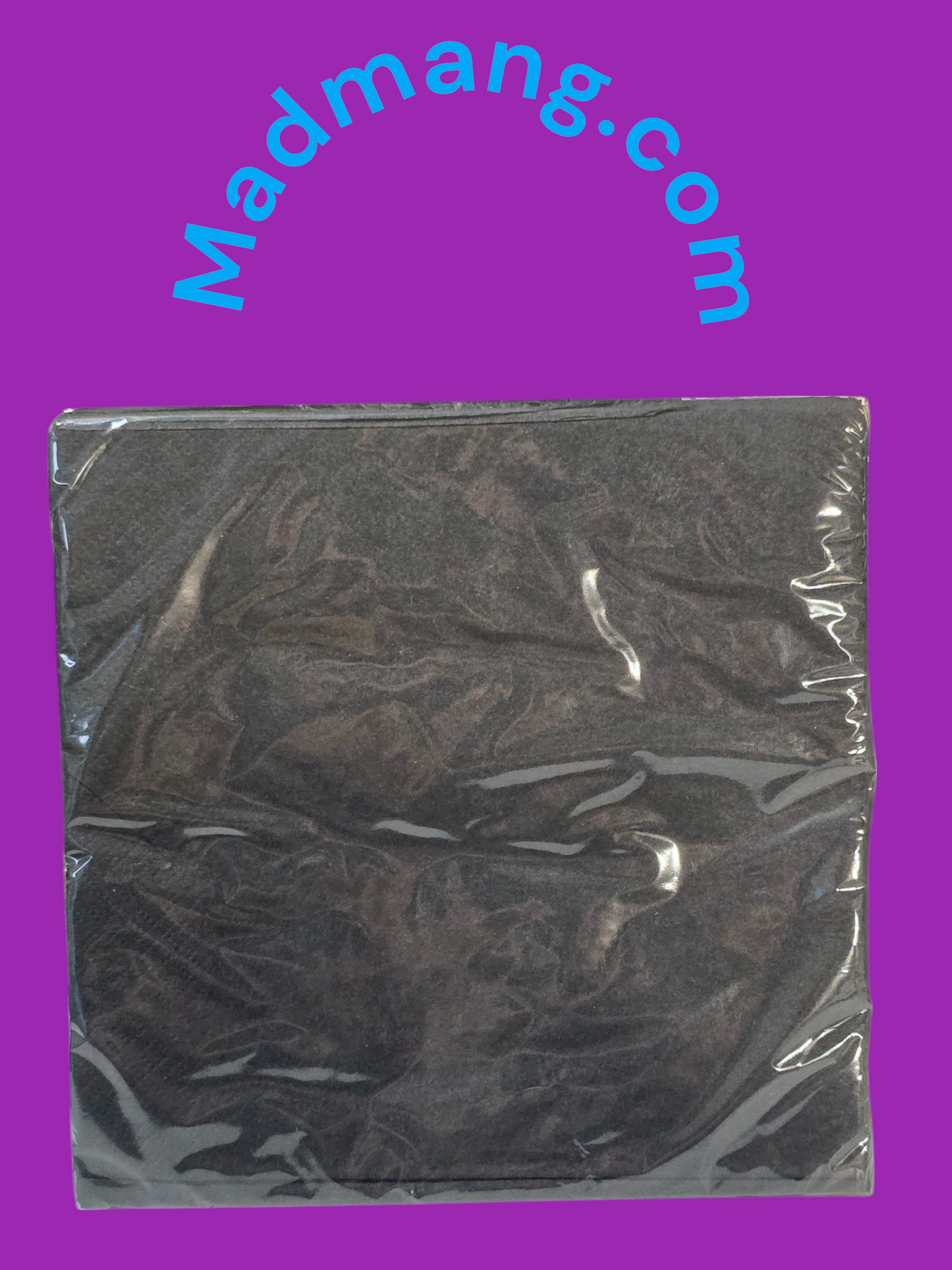NAPKINS Black large 2 ply 75 pkg