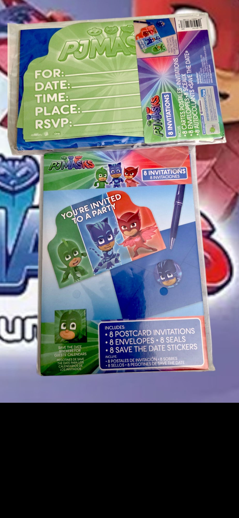P J Mask Bundle for 8 Guests