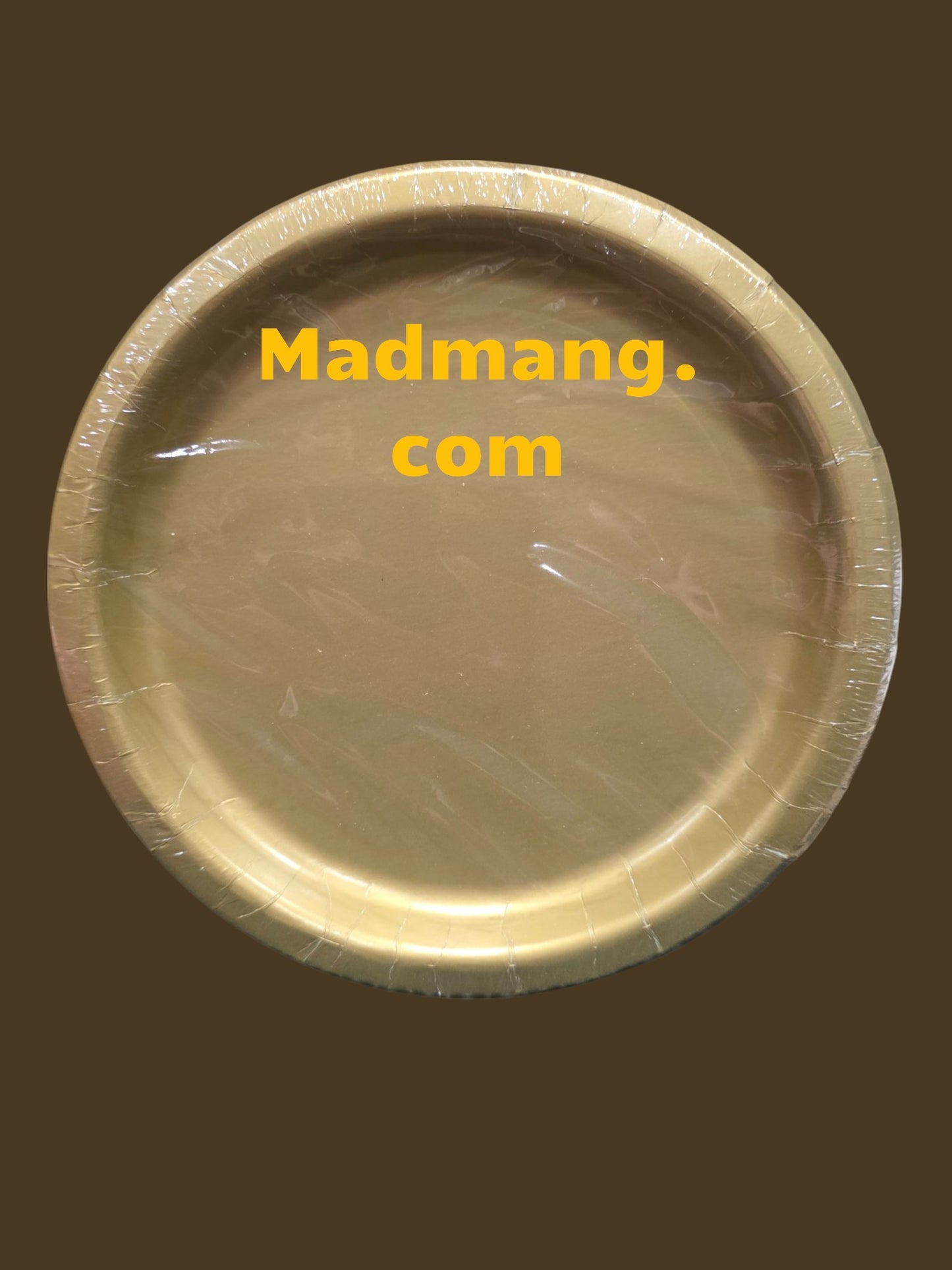 PLATES gold 8.5inch 20pk