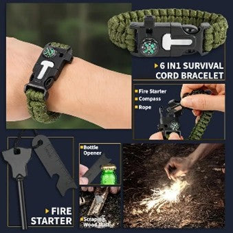 # F-109- 14pcs Ultimate Survival Kit for Men