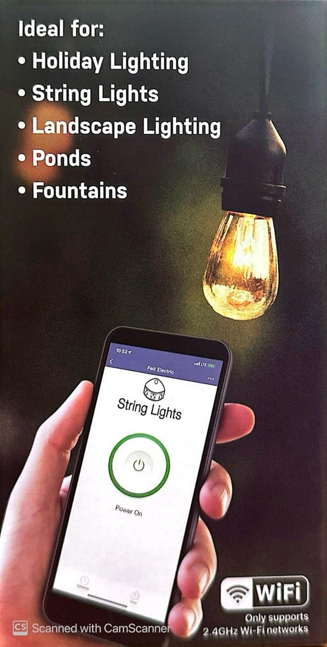 F-112 Triple outlet outdoor smart plug 2 pk