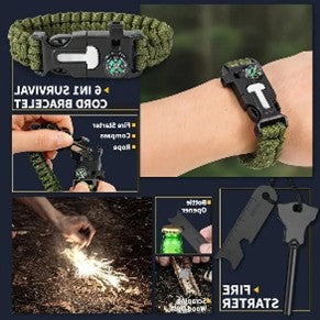 # F-109- 14pcs Ultimate Survival Kit for Men