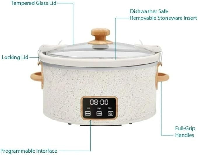 # F-106- Pioneer Woman 6 Qt Slow Cooker Slow Cooker