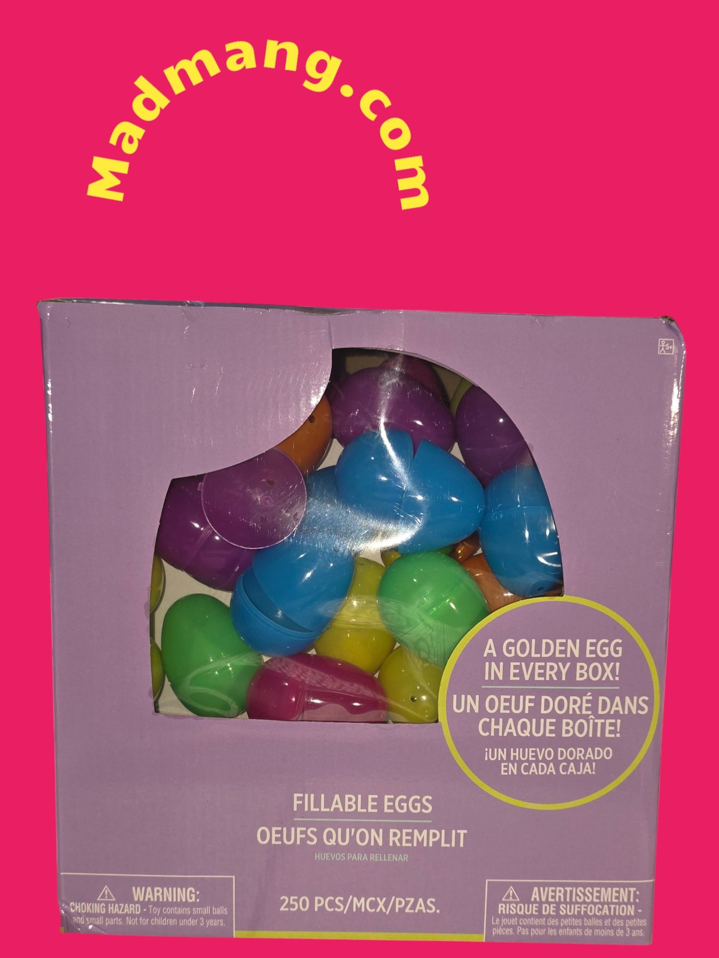T-15-fillable easter eggs 250 count