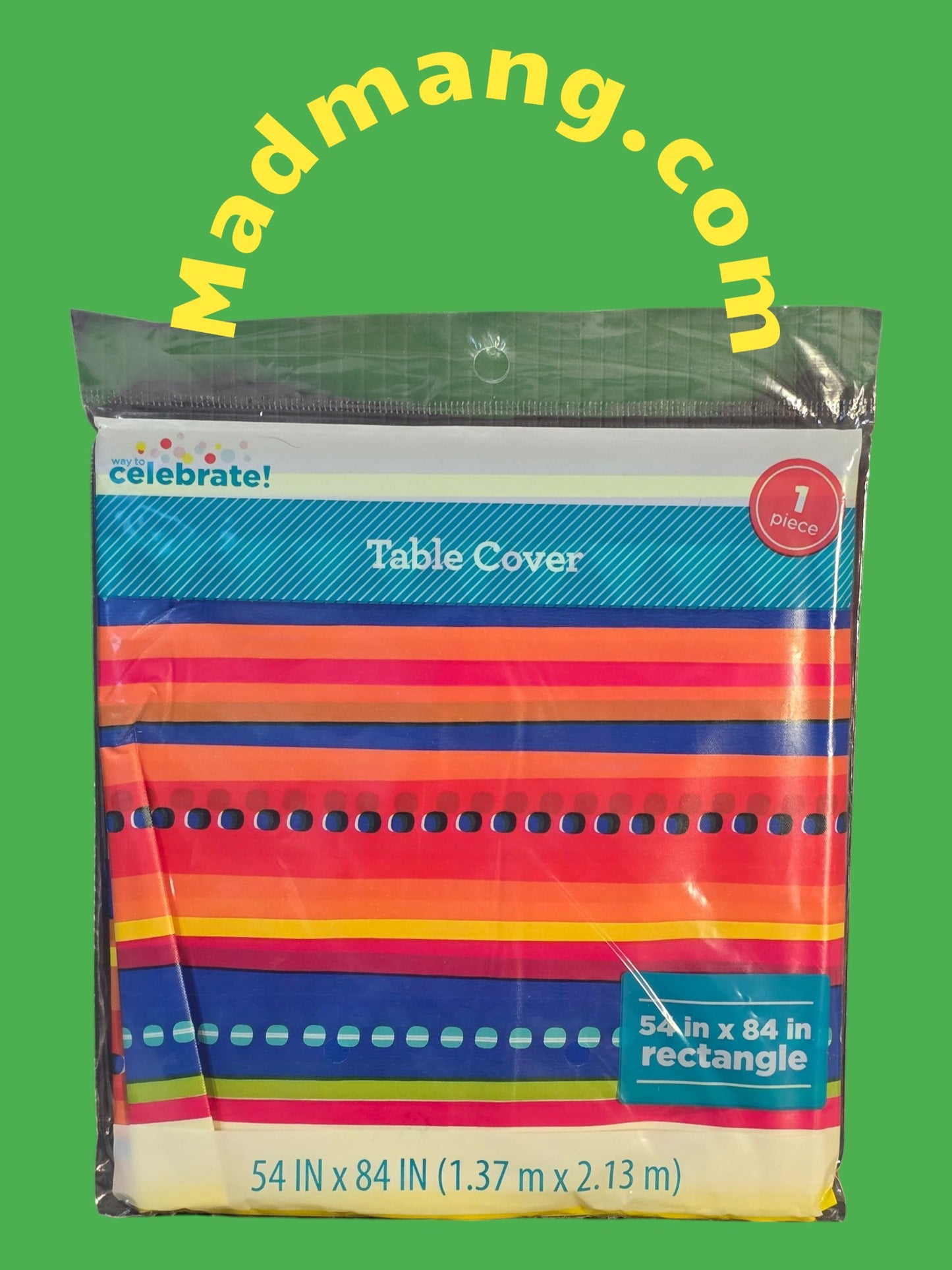 TABLE COVER WATER MELLON 54 84 1PK