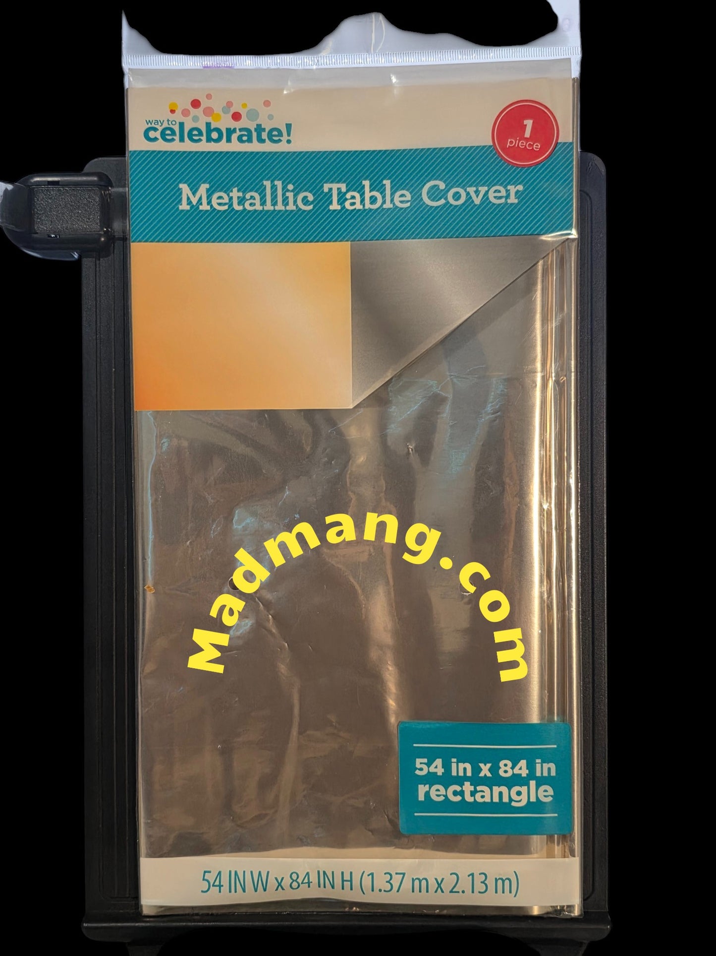 TABLE COVER METALLIC 54X 84 PK1