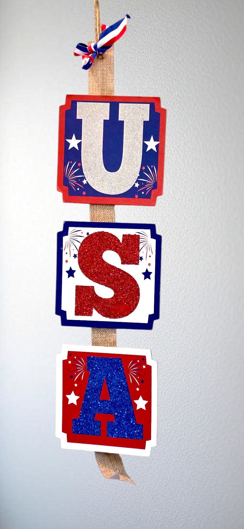 Patriotic Hanging USA Decoration