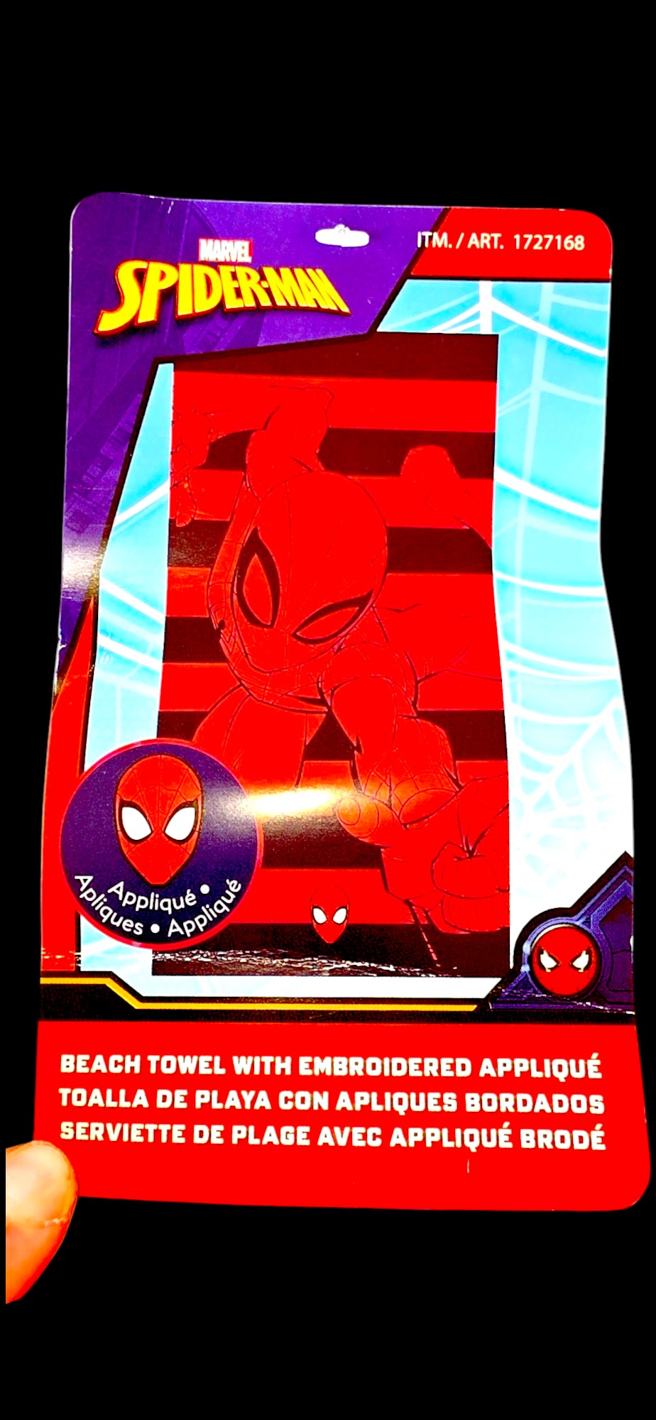 SEAS-101-Towel, Spiderman