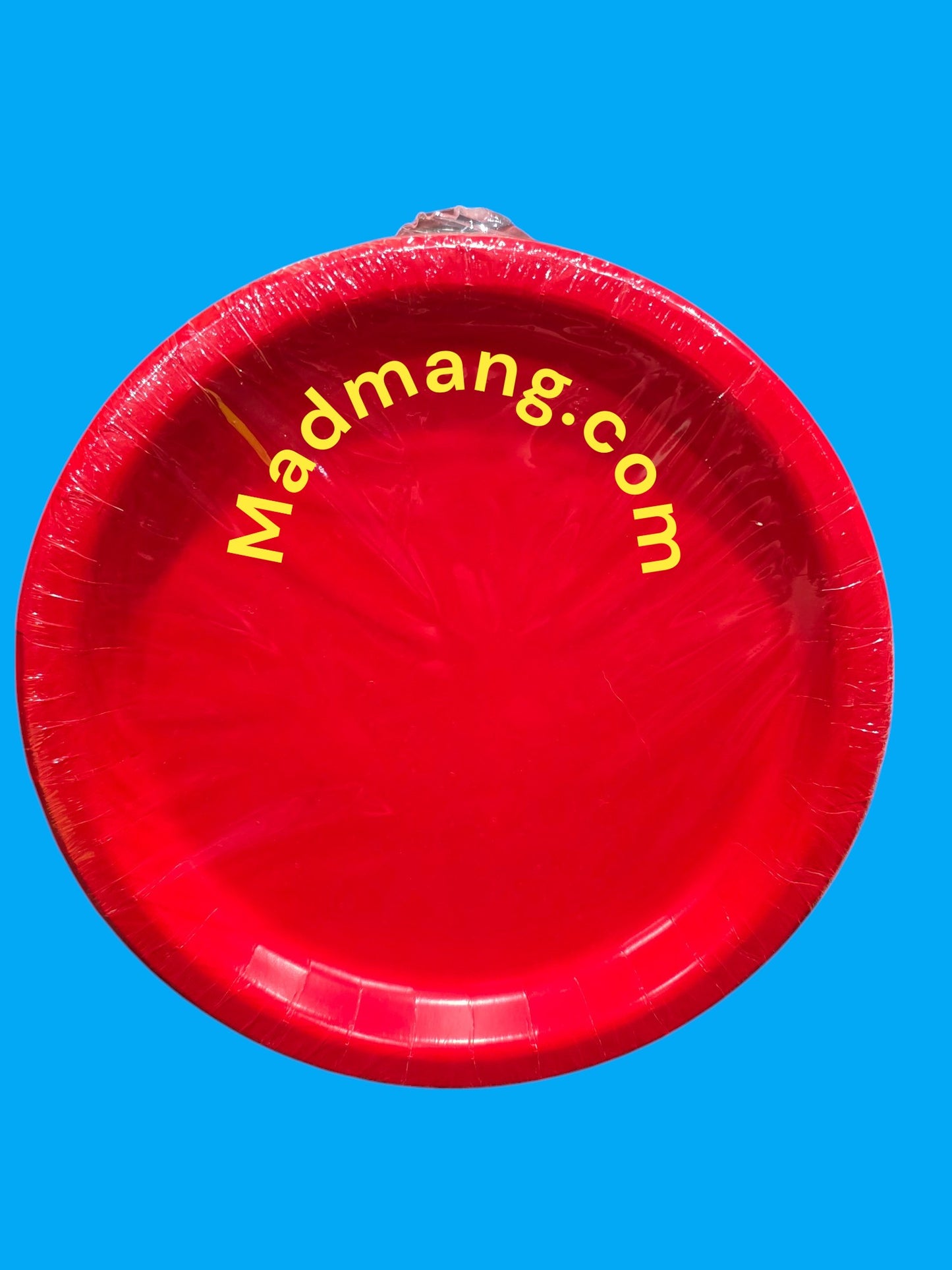 PLATES red 6.5inch 24pk