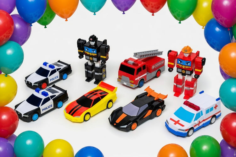 TRANSFORMER BUMB AND GO CARS