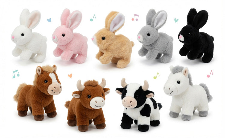 HOPPING AND WIGGLING ANIMALS