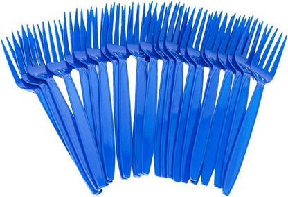 X Blue colored Bundles each one is for 8 people