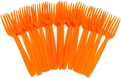 X Orange Colored Bundles each one is for 8 people