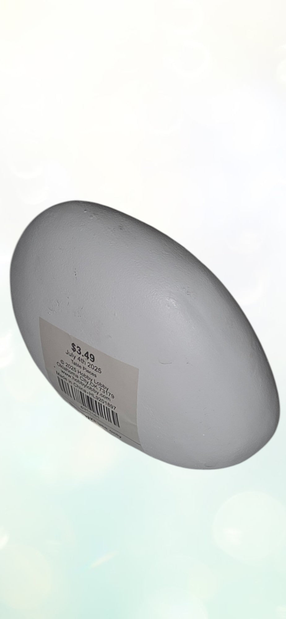 Decorative 1776 Rock for Tabletop