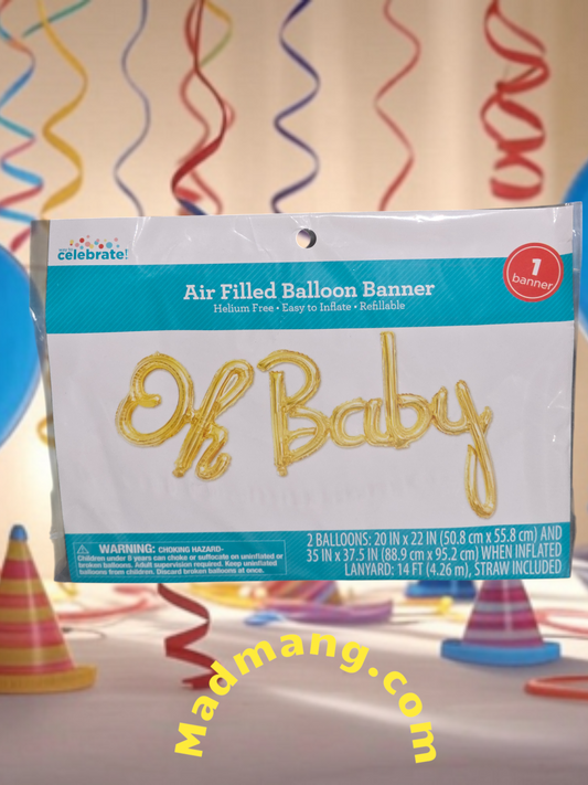 601-ohBaby-Inflatable Oh! Baby Balloon