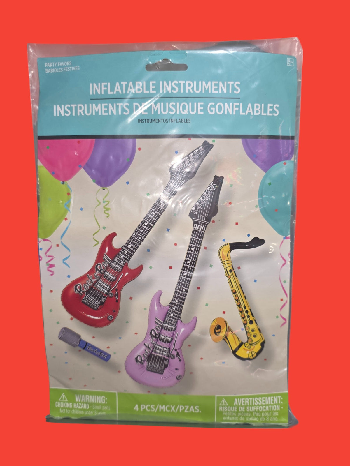 Inflatable Instruments Party Toys