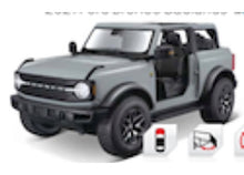 Maisto 1:18 2021 Ford Bronco Badlands