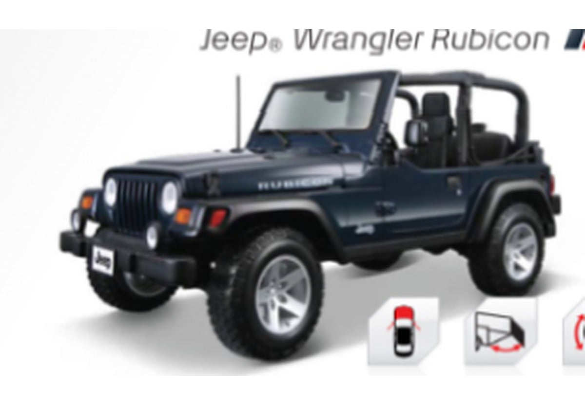 Maisto 1:18 Jeep Wrangler Rubicon