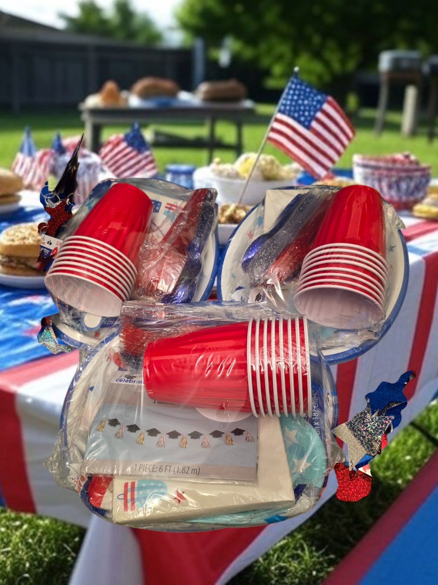 X Patriotic Ice Pop Party Bundles each one is for 8 people