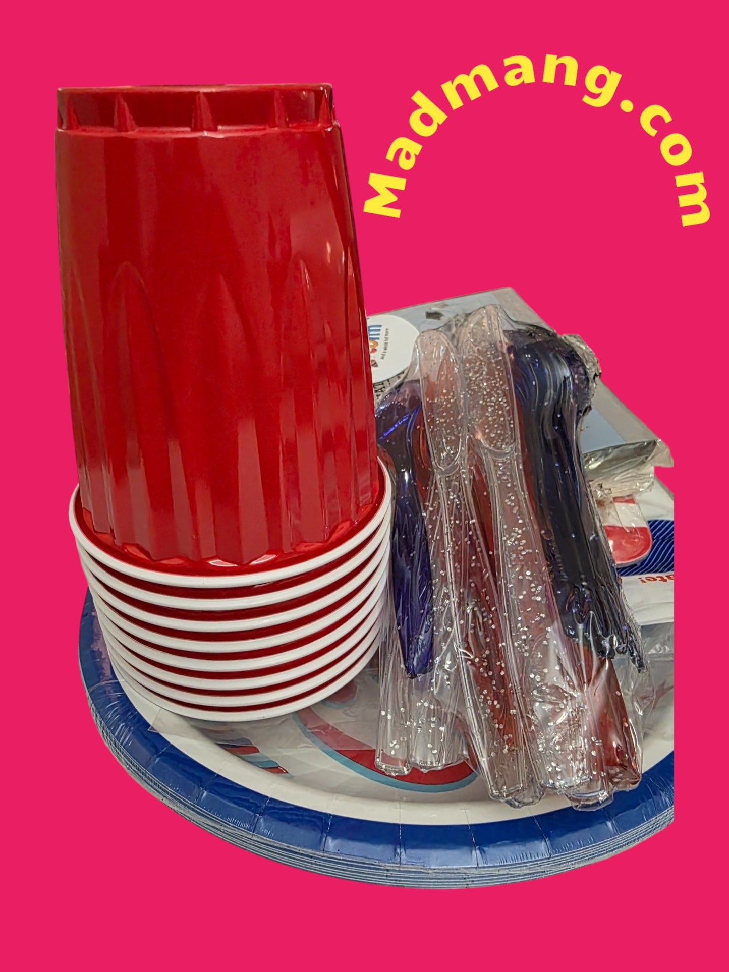 X Patriotic Ice Pop Party Bundles each one is for 8 people