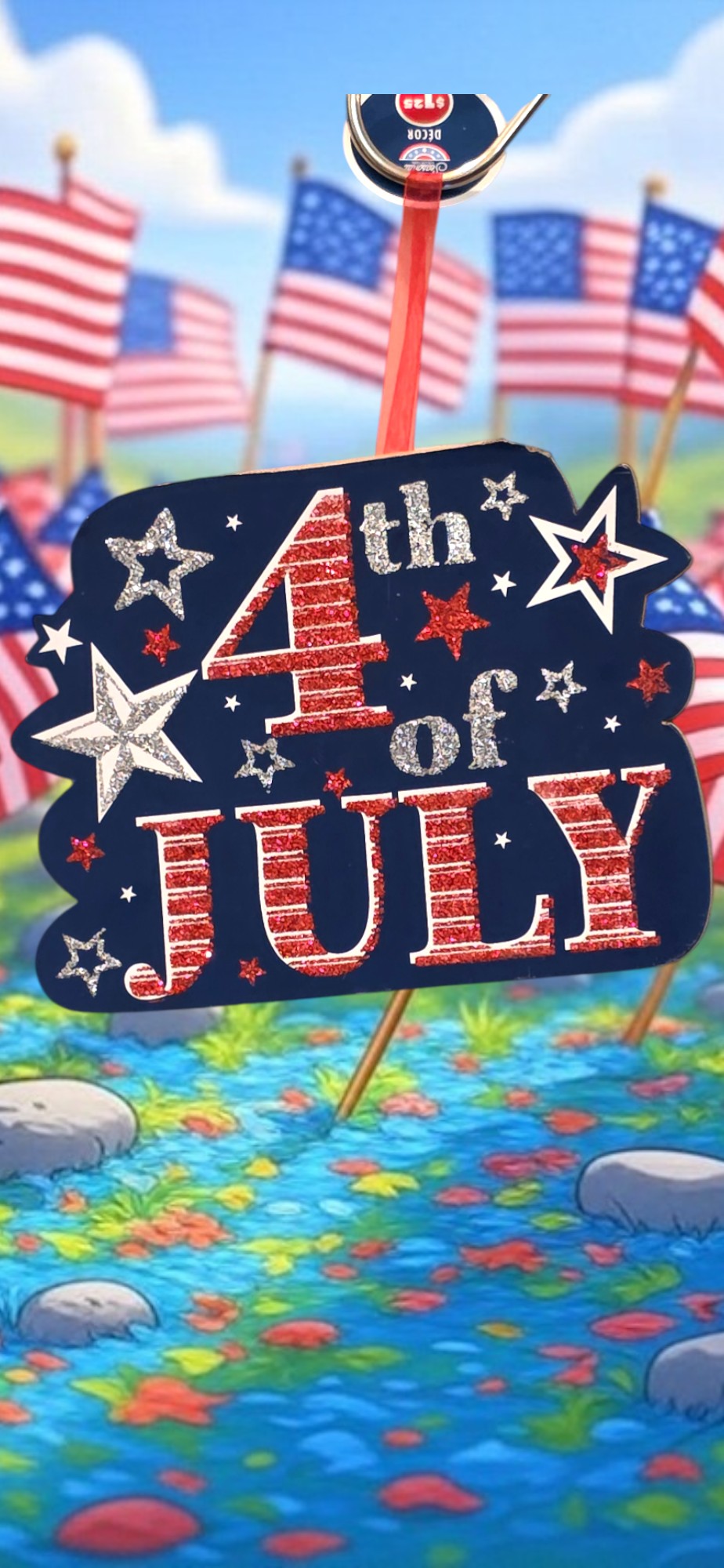 Fourth of July Hanging Decoration