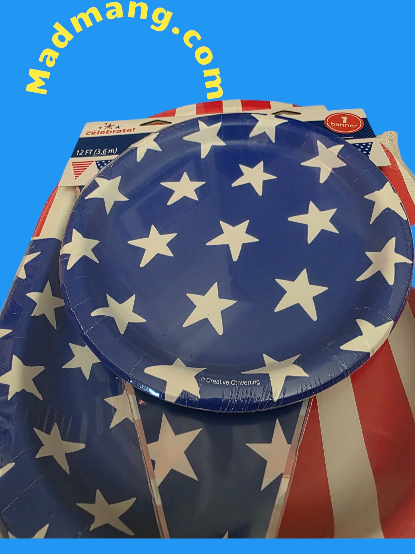 X Patriotic Stars and Stripes Celebration for 8 Guests