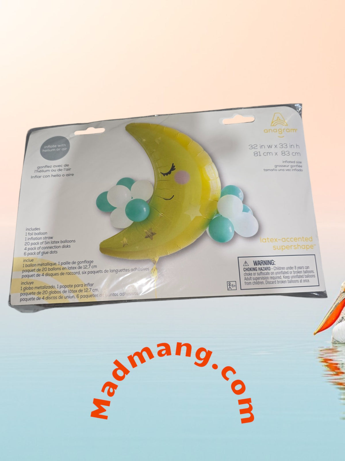 601-BANANA- Balloon, Banana sleeping speciality