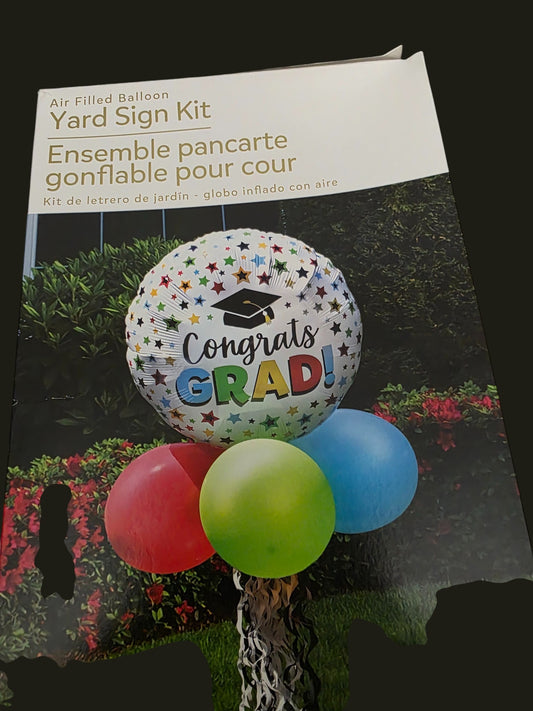 601 Congrat 2 yard sign