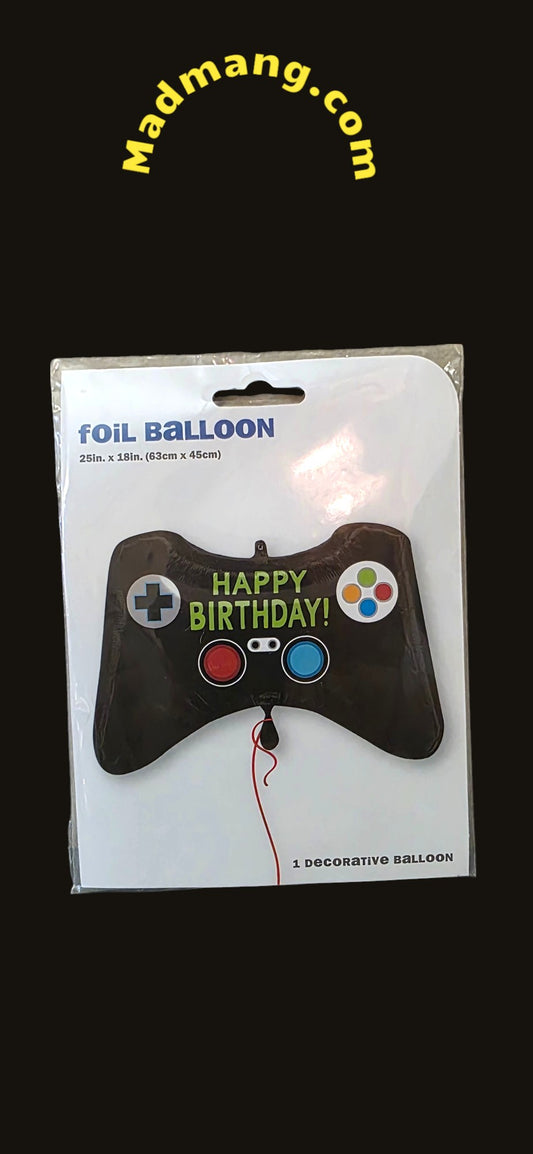 Balloon Gamers Happy Birthday Balloon
