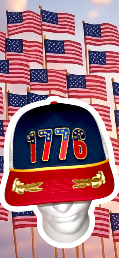 Baseball Cap "1776" Patriotic