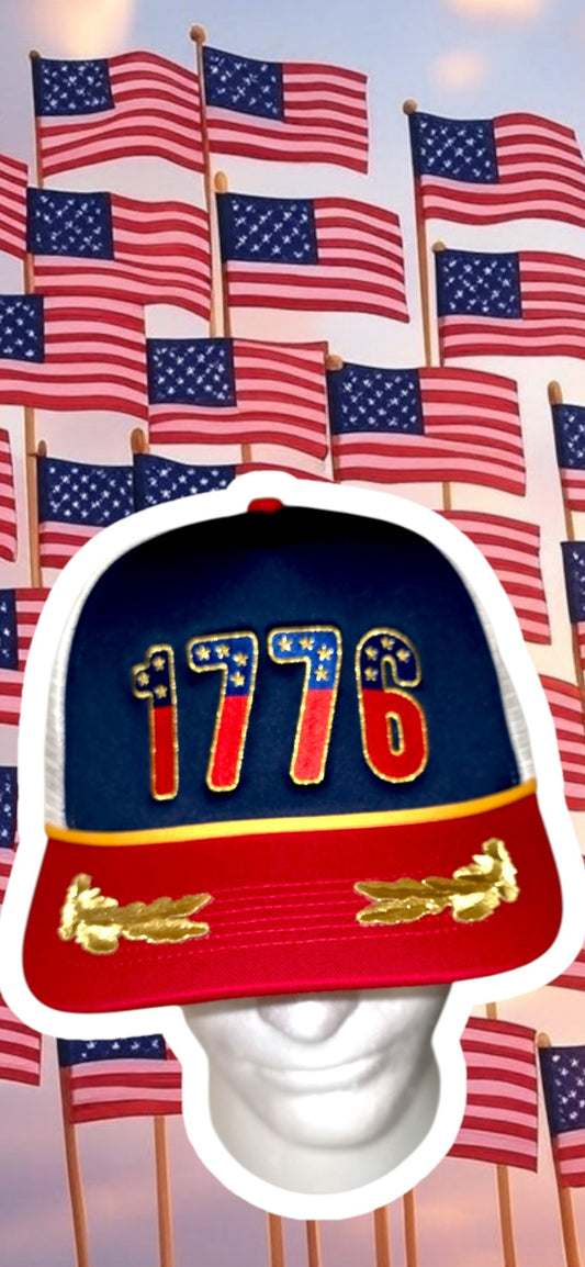 Baseball Cap "1776" Patriotic