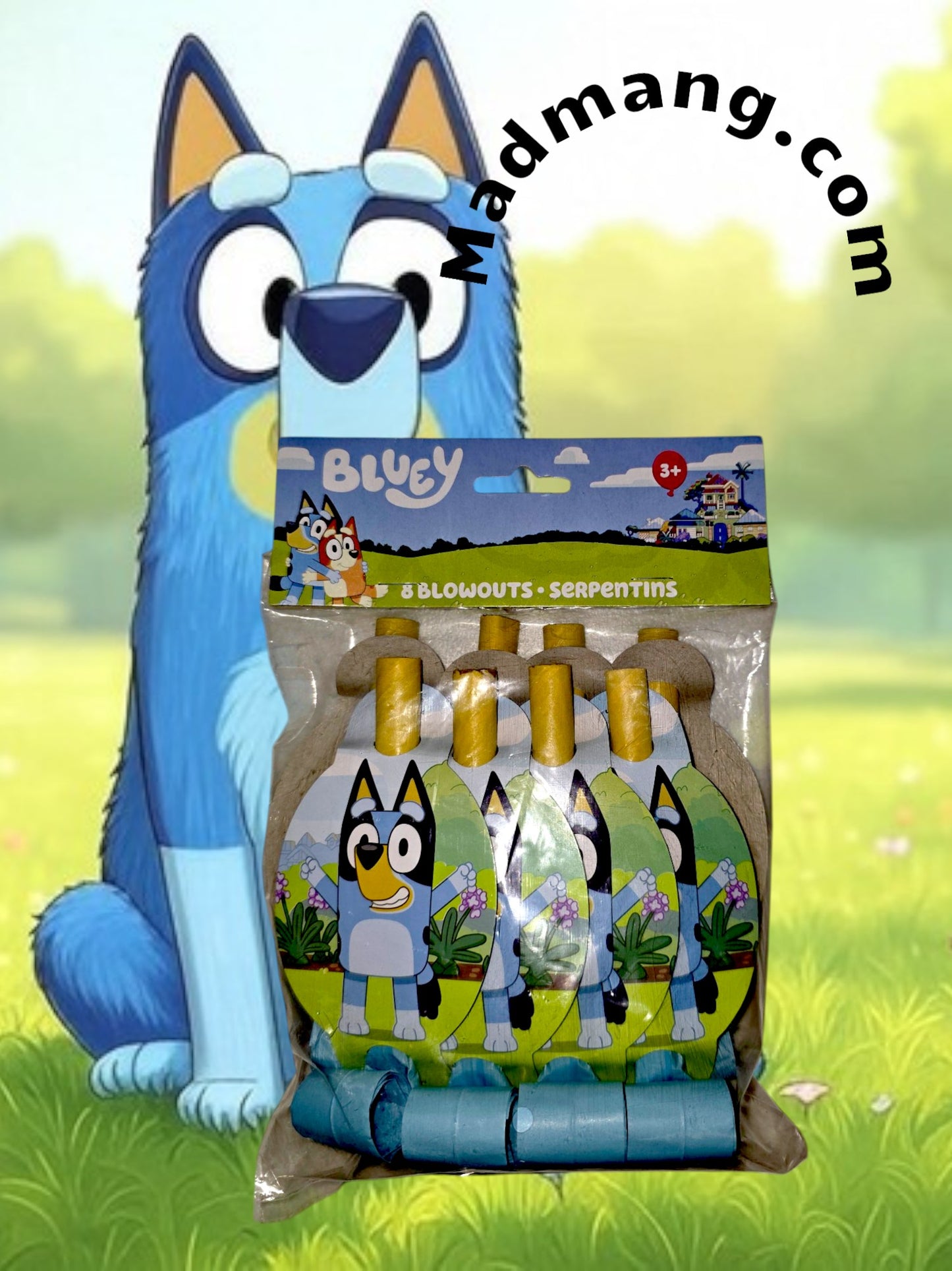 X Bluey Party Bundle each one is for 8 people