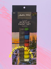 C-106-Acrylic paint pots 12pk .4oz 12 pc
