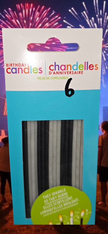 C SPACANDLERKLE AS THEY B,  7 INURNCANDLE #6