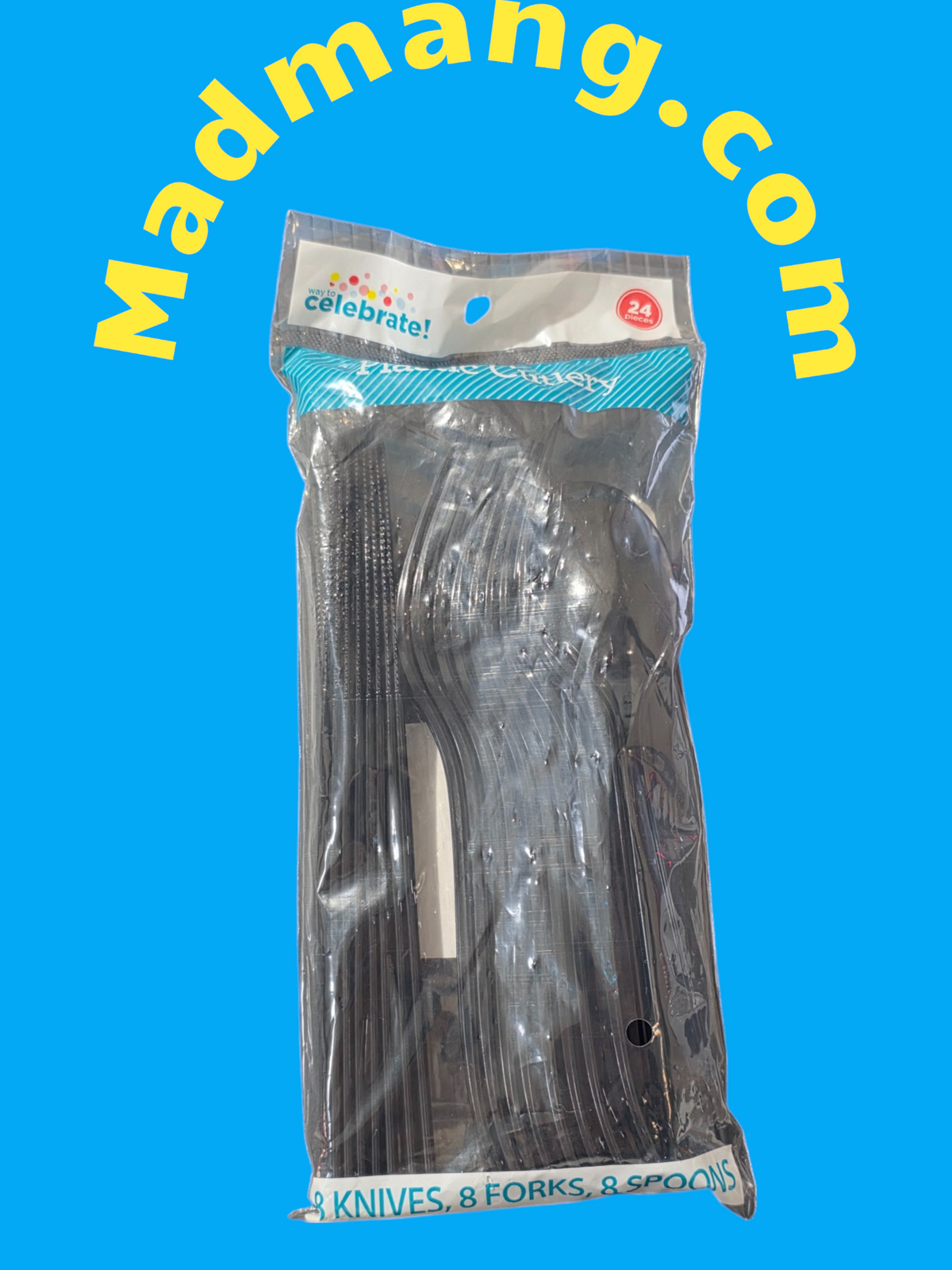 COMBO UTENSILS Black 8 ea