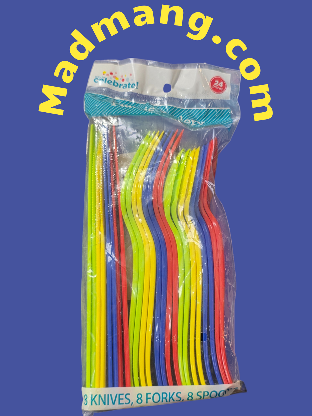 COMBO UTENSILS multi color 8 ea