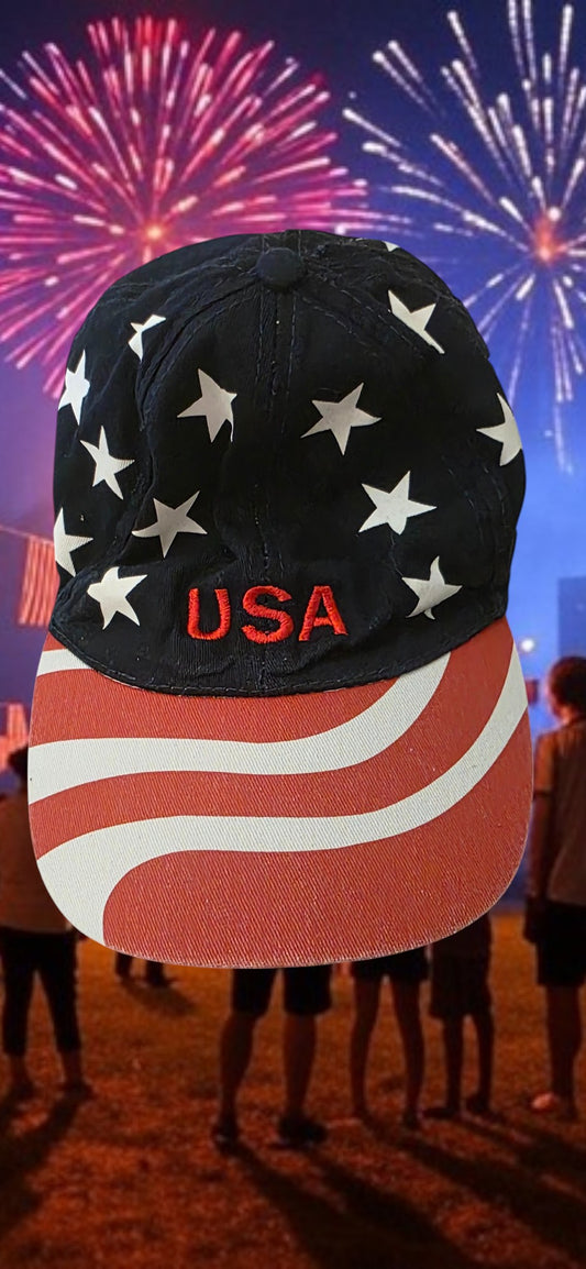 Baseball Cap USA stars and stripes
