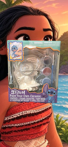 C-109  Disney Stitch Paint Your Own Ceramic kit!