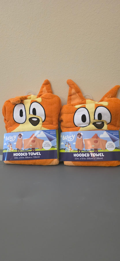 SEAS-108 Hooded Towel Bingo, brother of bluey