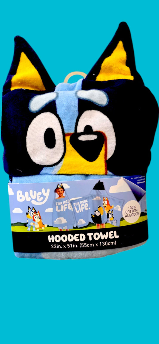 SEAS-110 Hooded Towel Bluey